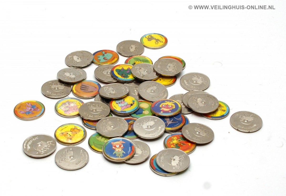 Rauw Hong Kong Universiteit Veilinghuis-Online - kavel-details 46 Pokemon munten