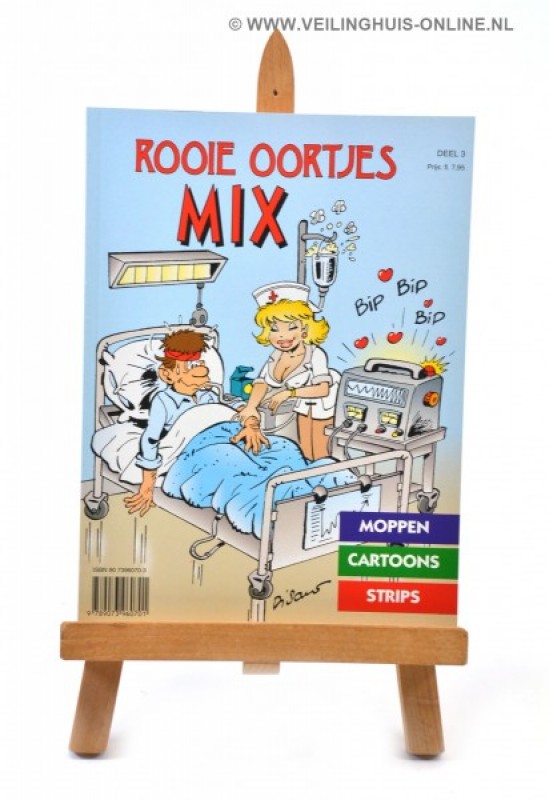 kaveldetails Stripboek Rooie oortjes mix