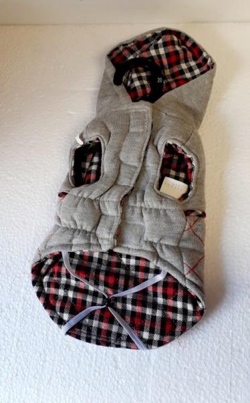 Vestito Per Cani Croci Rocking – Taglia 30 Cm, Con Paillettes, Chiusura Velcro E Elastico