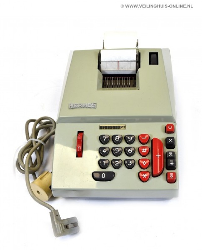 Veilinghuis-Online - kavel-details Elektrische bureau-rekenmachine