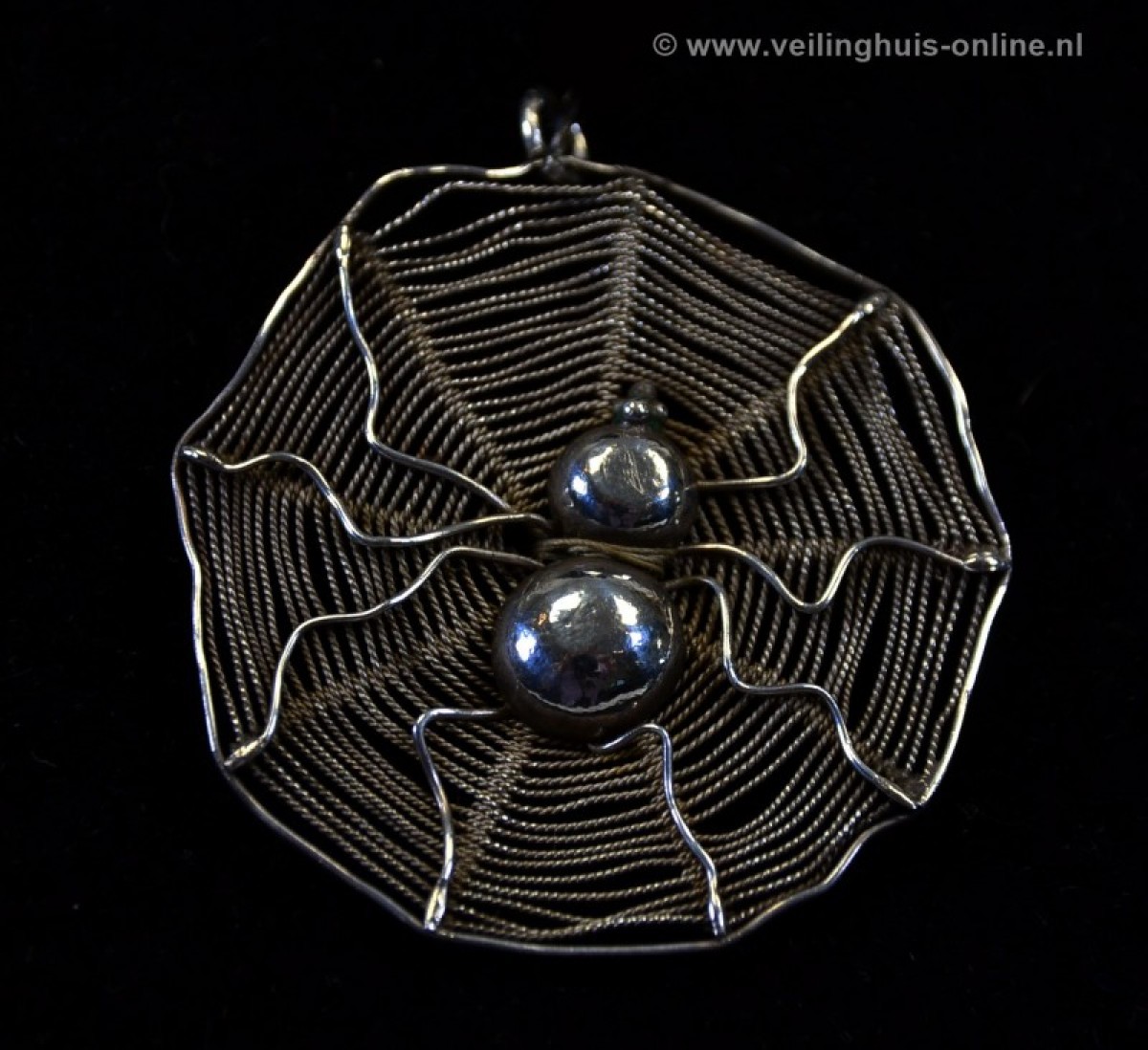 Echte Baltische Amber & Sterling zilveren klassieke hanger zonder