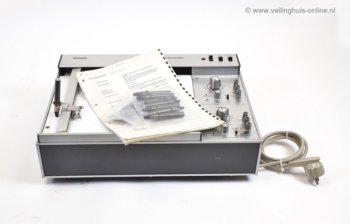 kaveldetails Philips XY Recorder