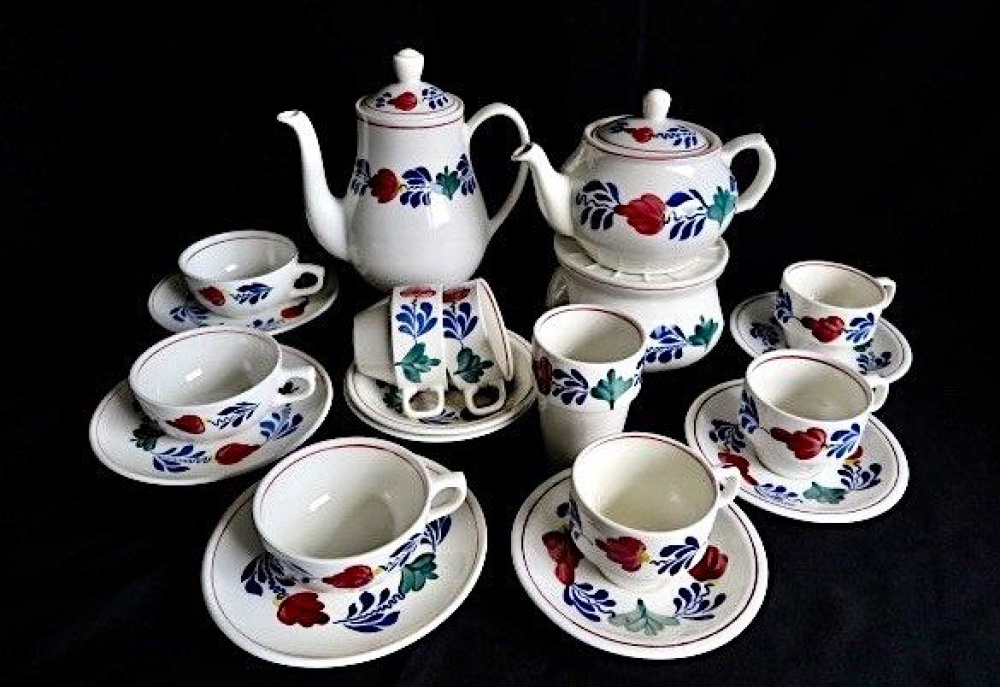 Walging Geschatte Pence Veilinghuis-Online - kavel-details Origineel Boerenbont Servies