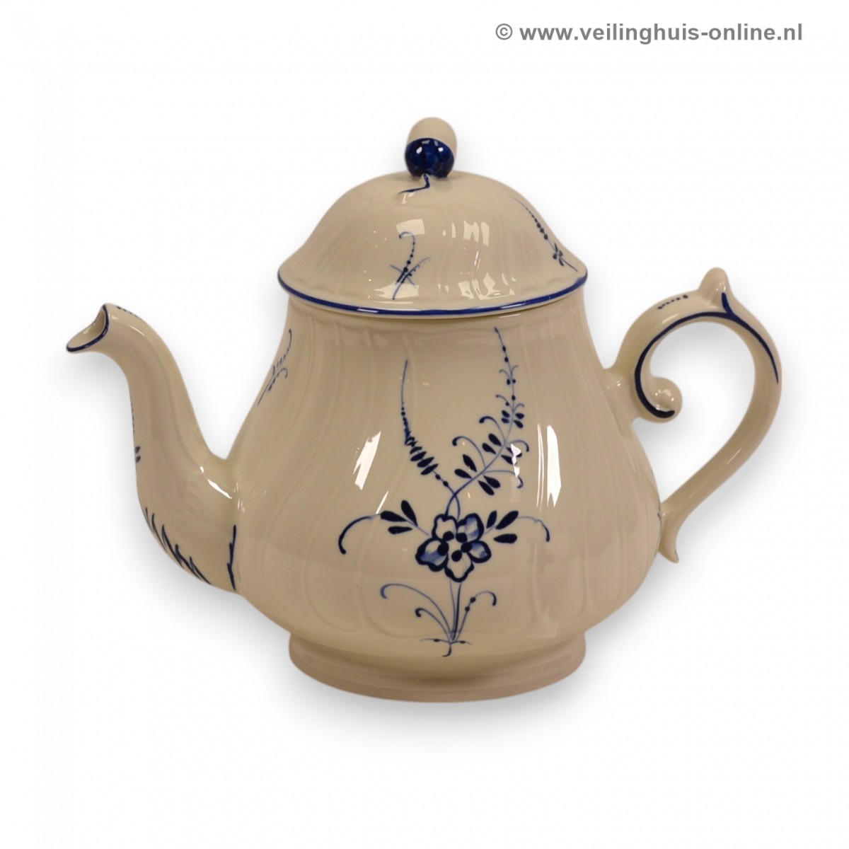 VINTAGE Villeroy & Boch Brown Betty theepot Made Luxembourg - Antiek | Servies los