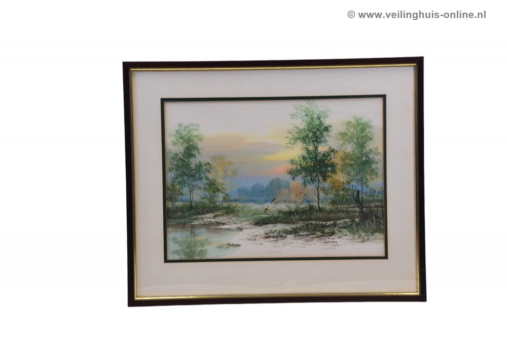 Veilinghuis-Online - kavel-details Aquarel
